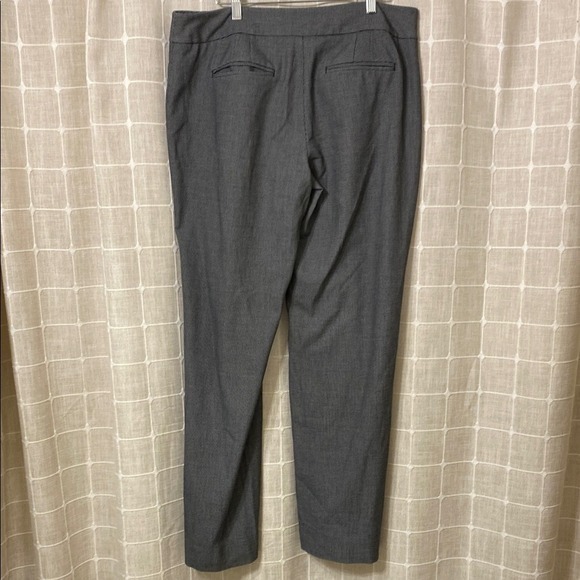 Womens White House Black Market Dress Pants Career Trousers Gray Legacy Size 12R - Picture 3 of 12
